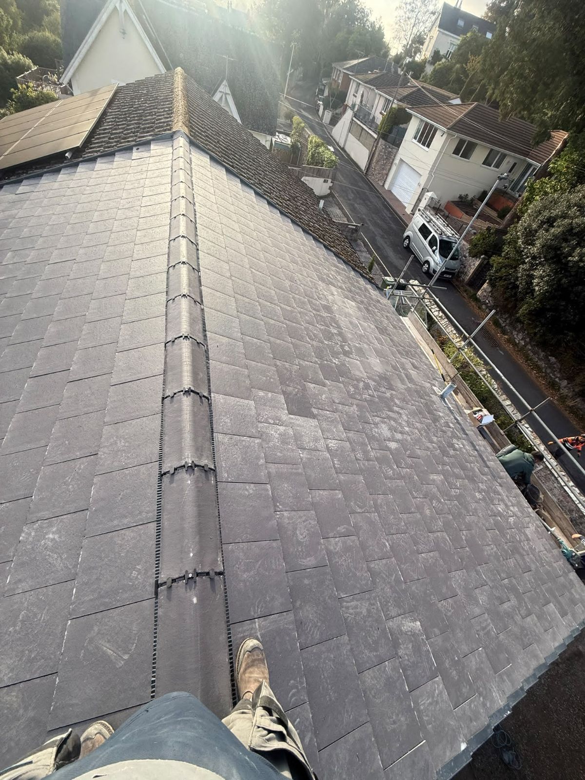 Victorian Roofing & Guttering roofing project 1 in Exeter